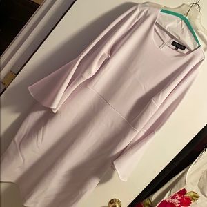 Sz. 26 ELOQUII White Scuba Dress EUC